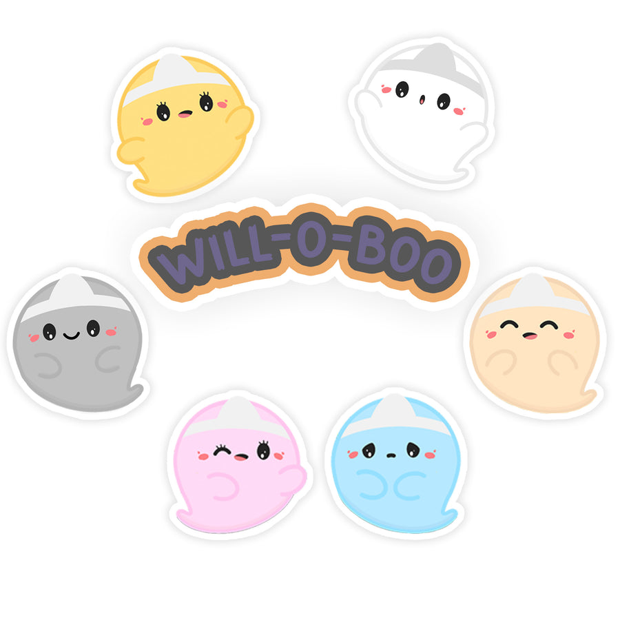 Will-o-Boo Stickers